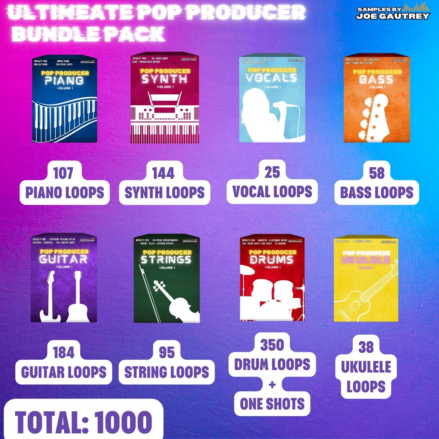 Ultimate Pop Producer Pack Volume 1