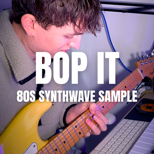 Bop It | 80s Disco x Synthwave Sample - A minor 120BPM