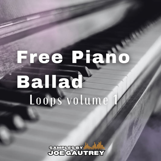 FREE: Piano Ballad Loop Pack Vol 1 - 80bpm - C major (Prod: @joegautrey)